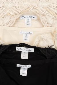 Two Oscar de la Renta Two-Piece Skirt Suits, Summer 2010