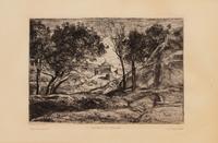 Jean-Baptiste-Camille Corot, (French, 1796-1875), Souvenir of Tuscany, c. 1845