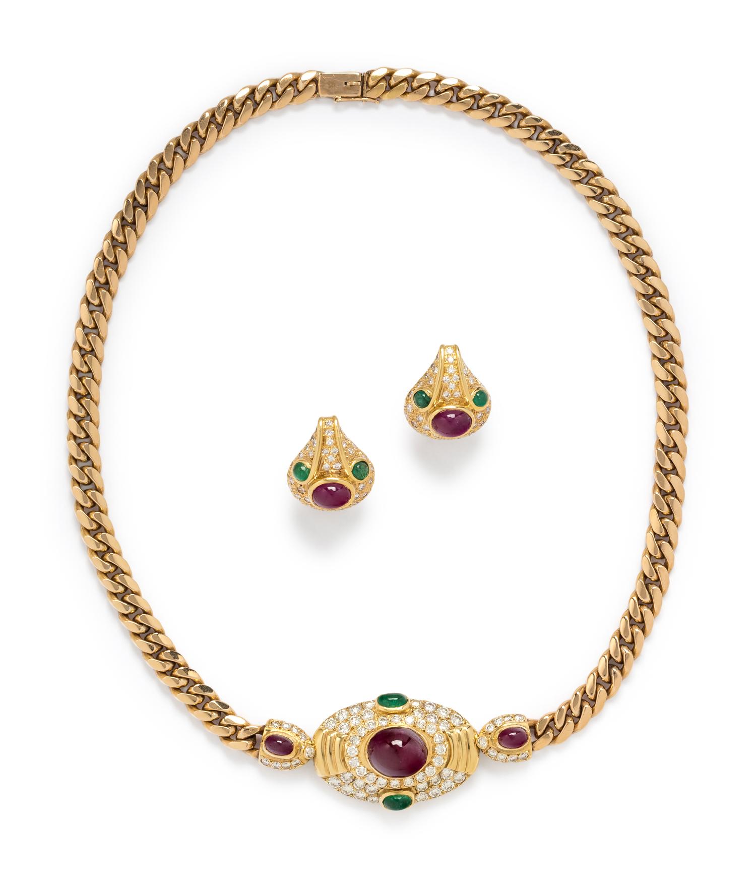 MULTIGEM AND DIAMOND SET