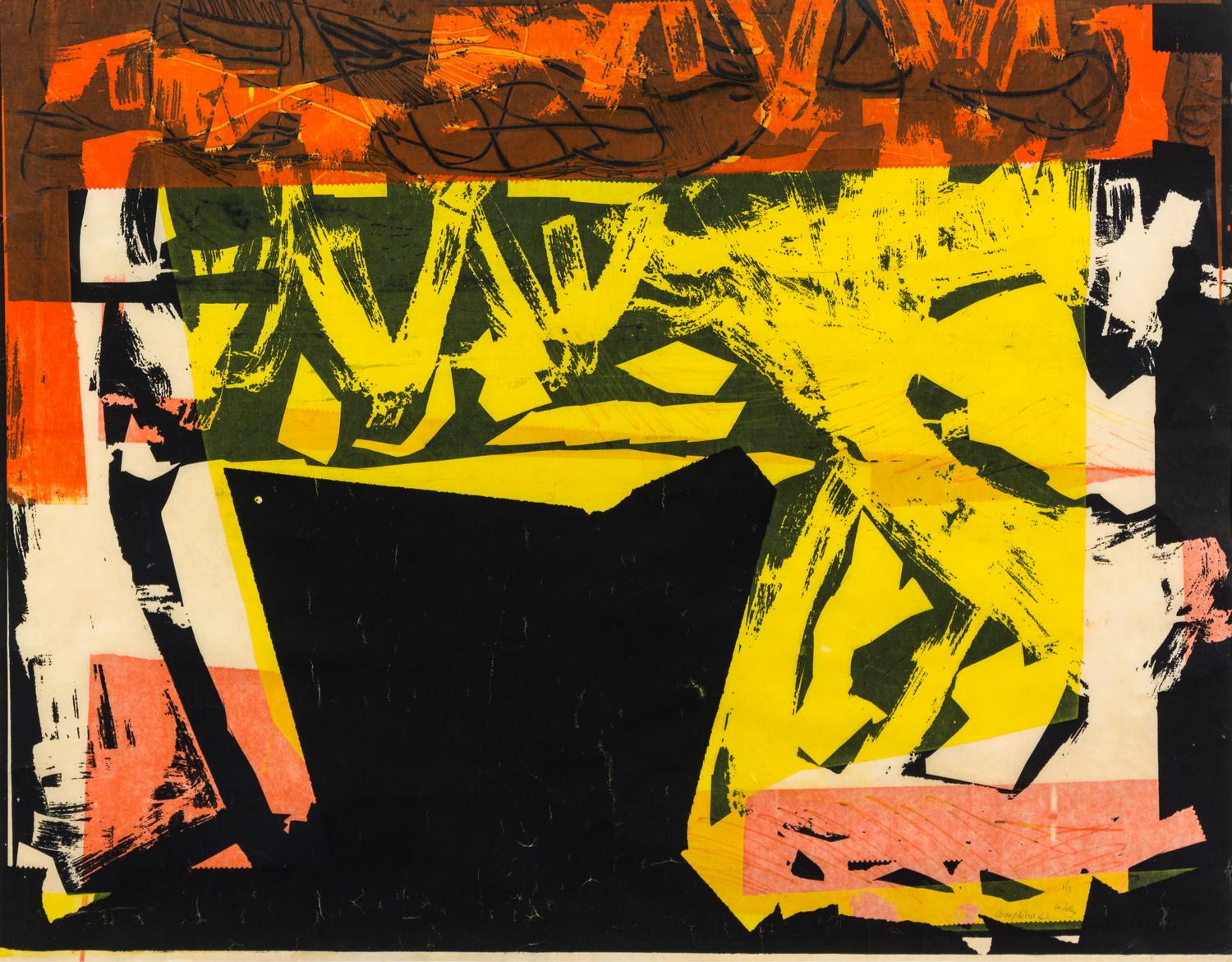 William Lumpkins, (American, 1909-2000), La Jolla, 1961