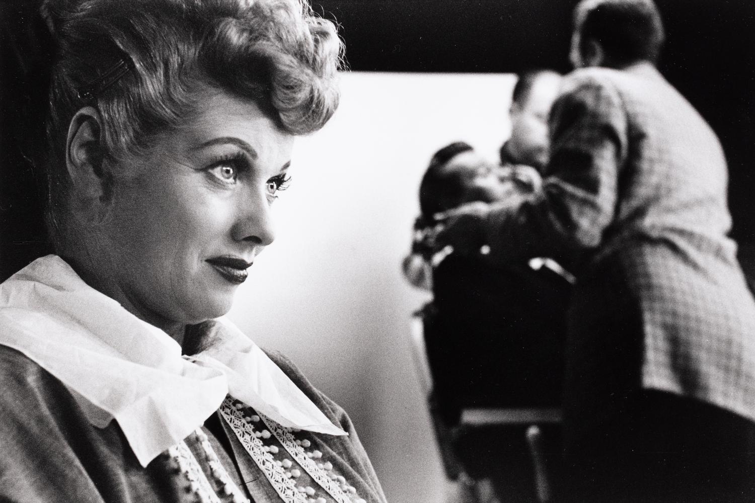 Ruth Orkin (1921-1985) Lucille Ball on the Set of "I Love Lucy", Hollywood, 1950