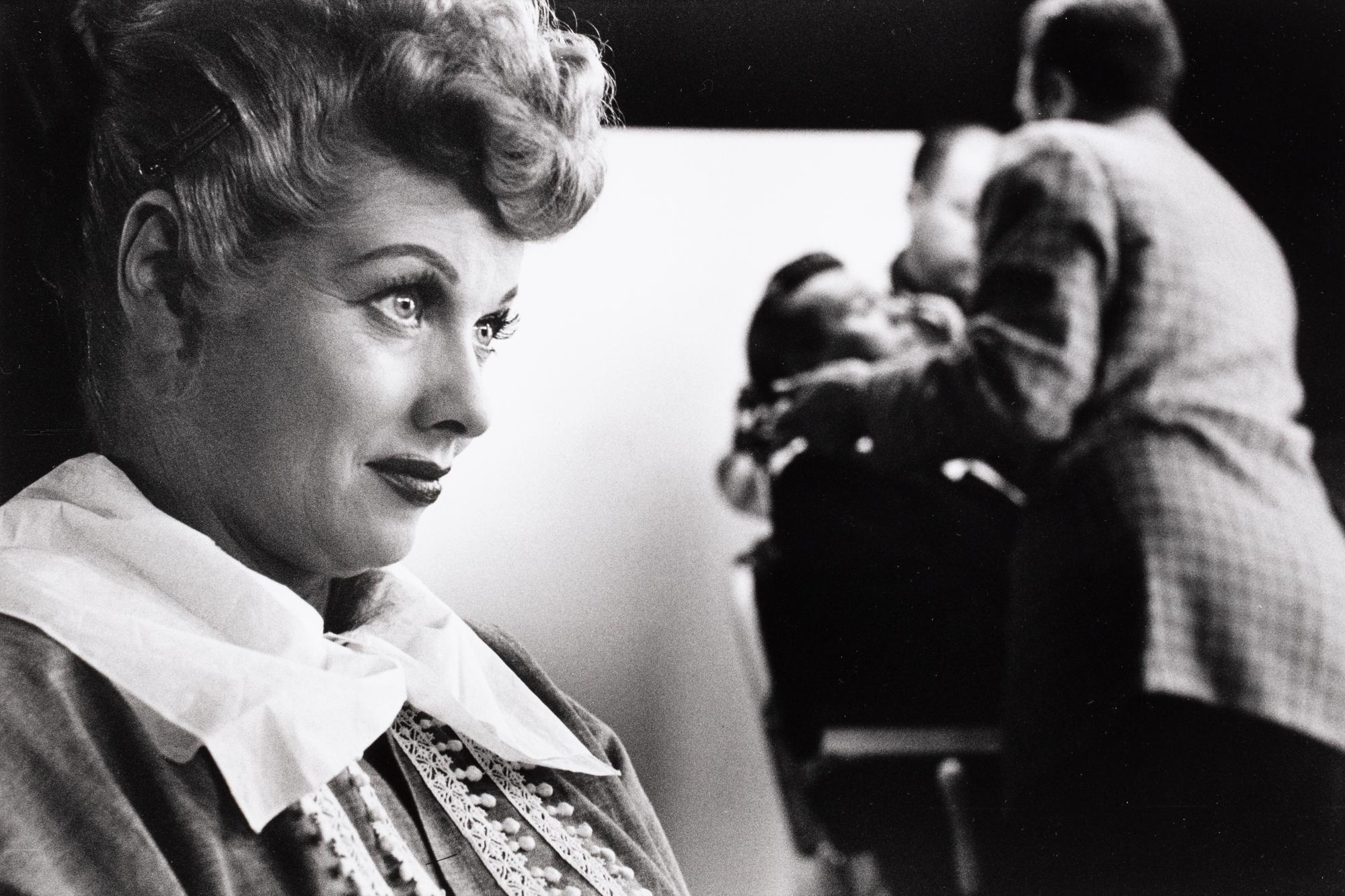 Ruth Orkin (1921-1985) Lucille Ball on the Set of "I Love Lucy", Hollywood, 1950