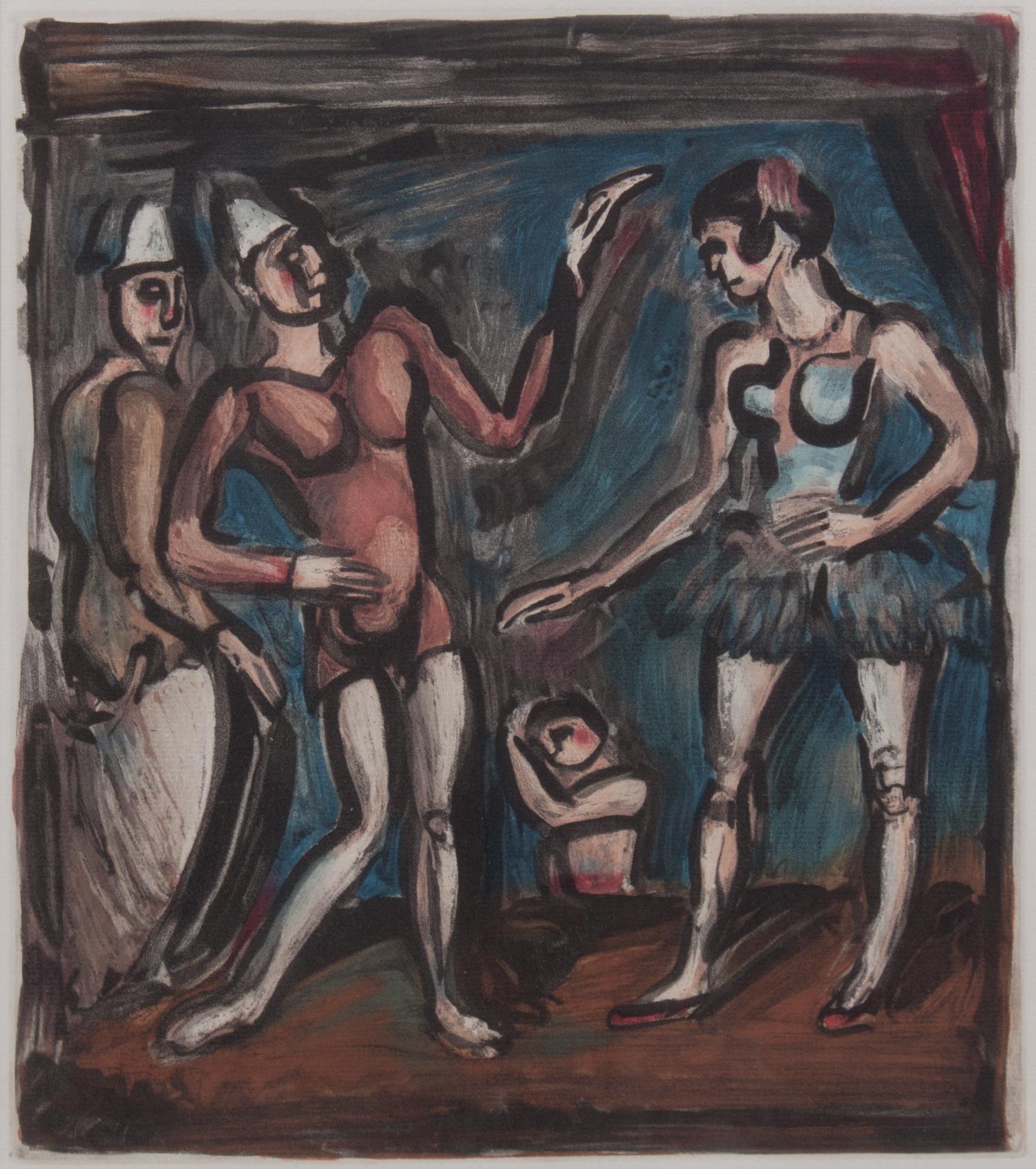 Georges Rouault, (French, 1871-1958), Le parade, from Cirque