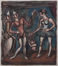 Georges Rouault, (French, 1871-1958), Le parade, from Cirque