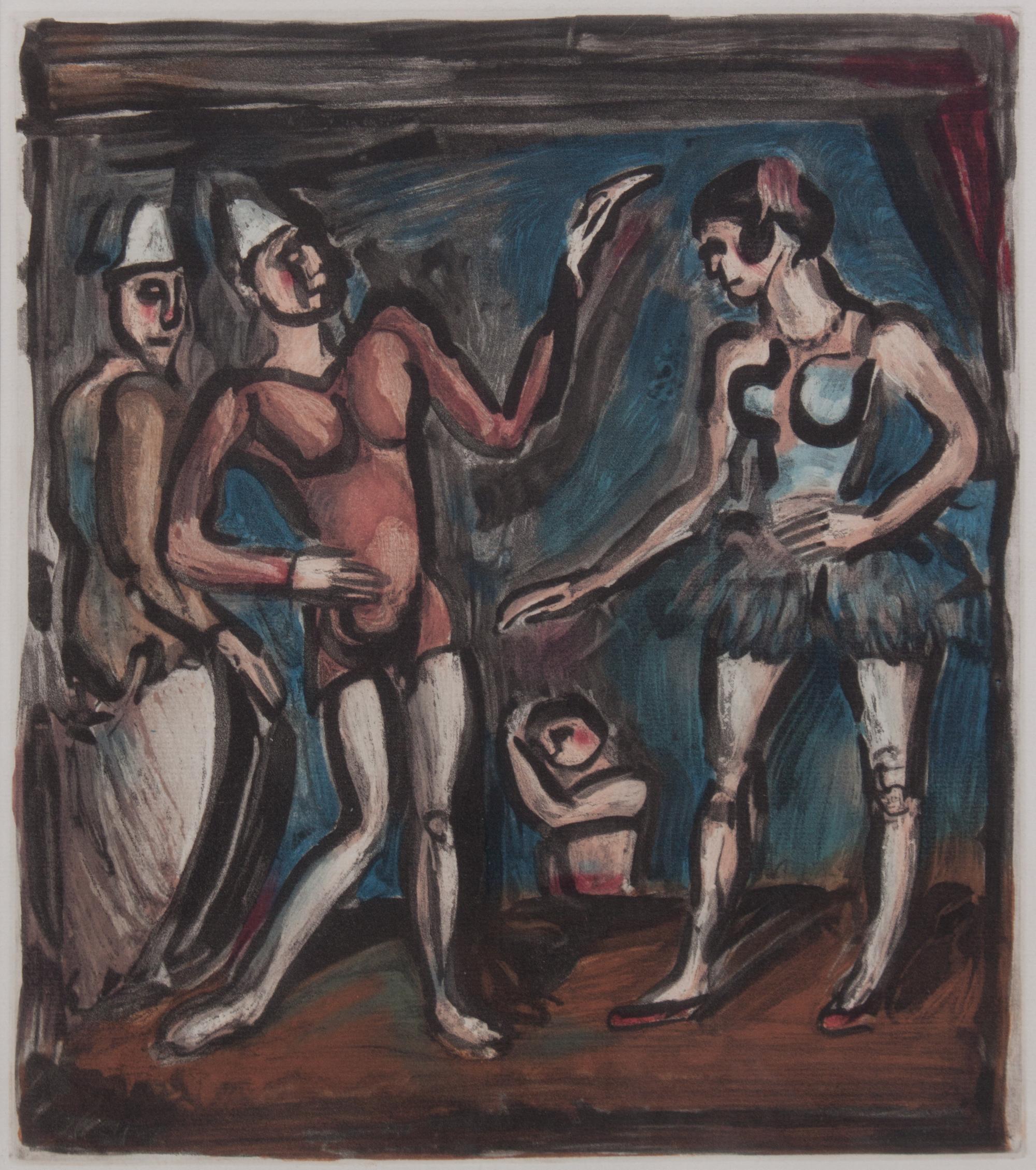 Georges Rouault, (French, 1871-1958), Le parade, from Cirque