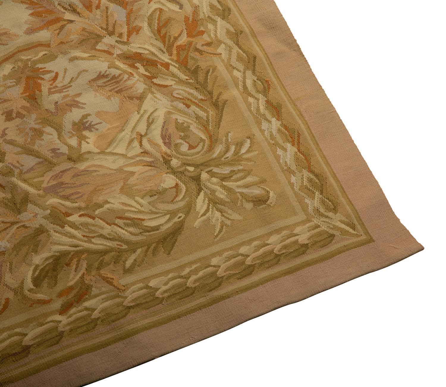 An Aubusson Style Wool Carpet