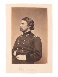 [MOSBY, JOHN S. (1833-1916)]. A group of 4 items related to John Mosby incl. photograph of captured general, Edwin H. Stoughton.