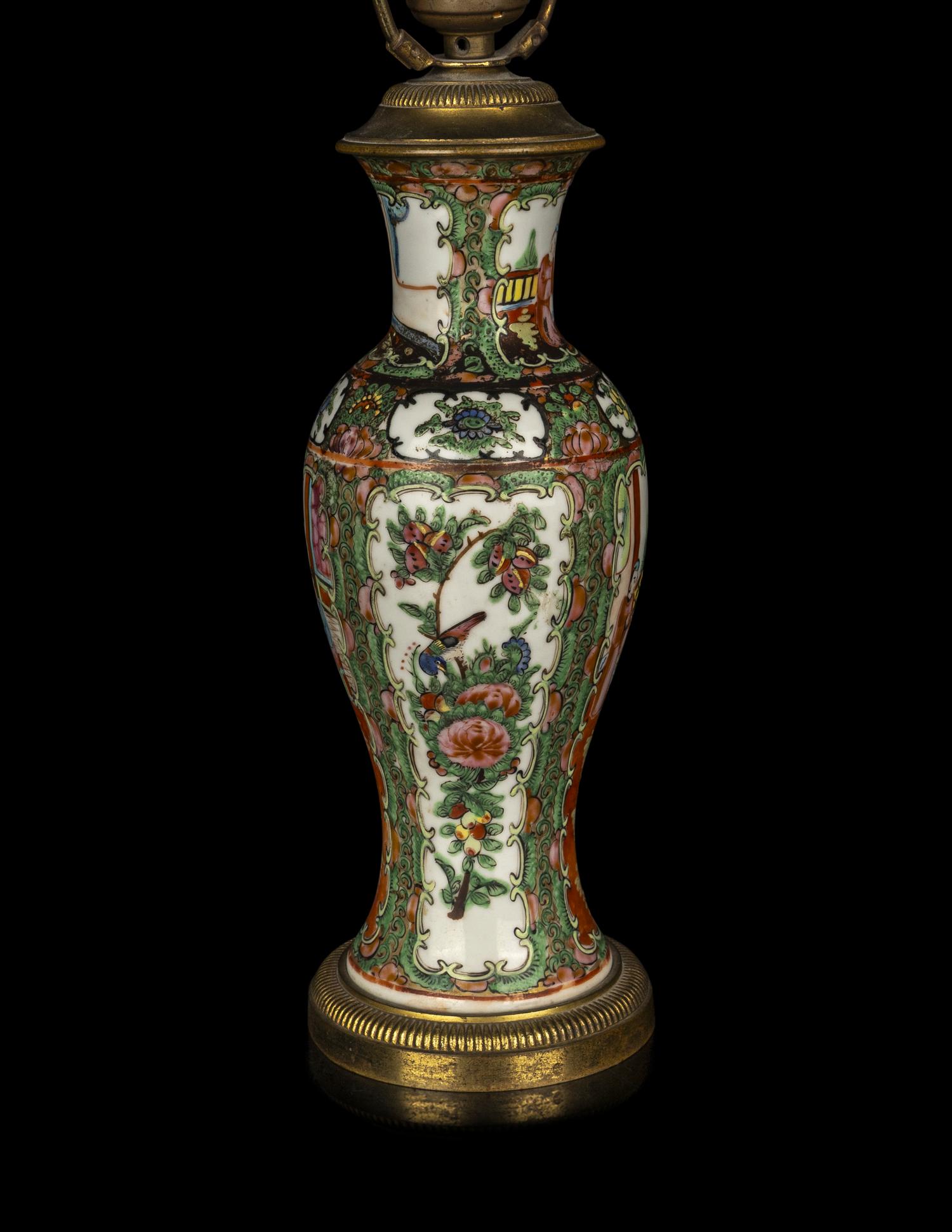 Three Chinese Famille Rose Porcelain Articles
