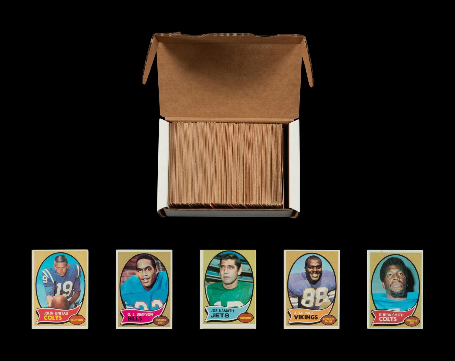 A Complete Set of 1970 Topps Football Cards (263/263)
