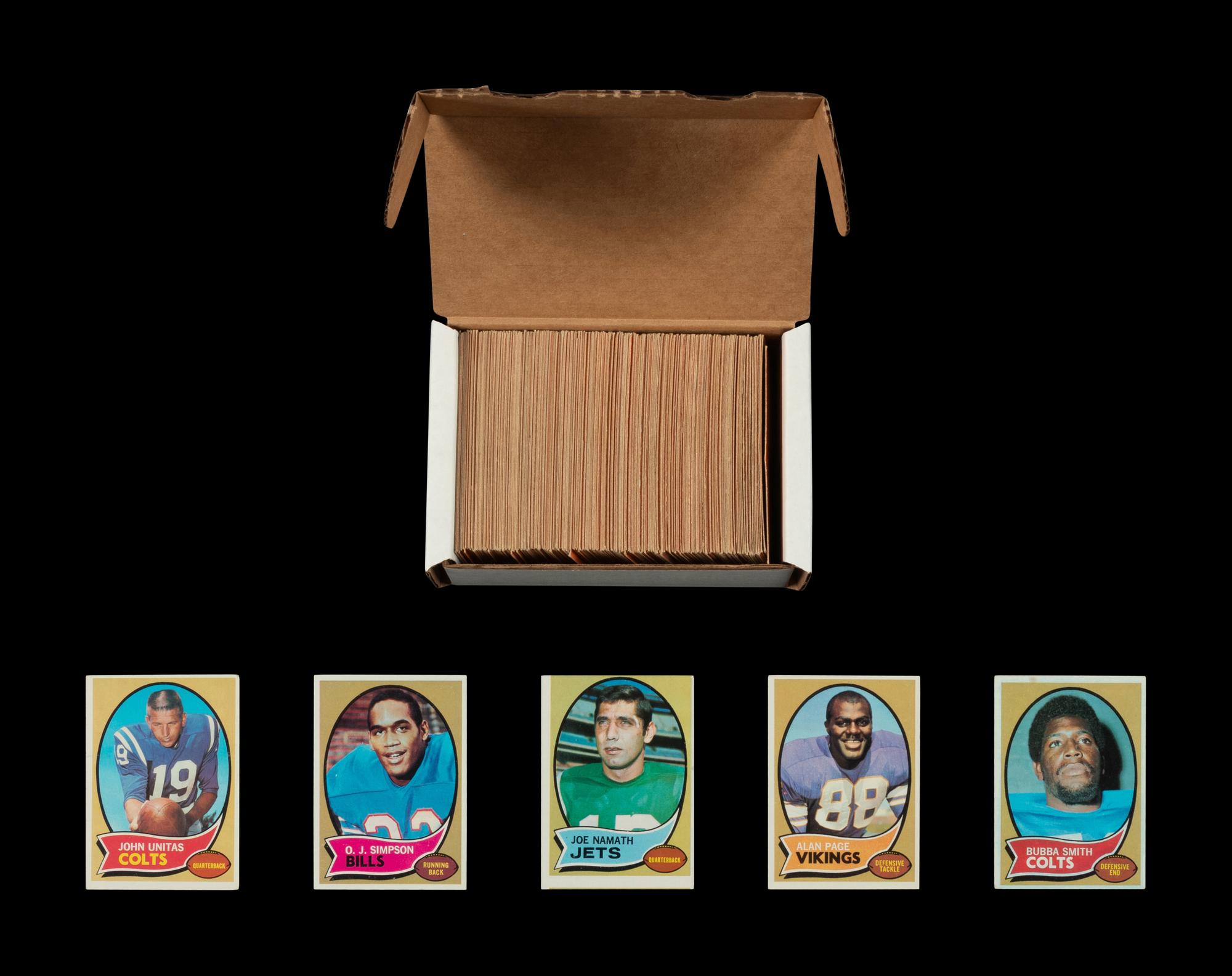 A Complete Set of 1970 Topps Football Cards (263/263)