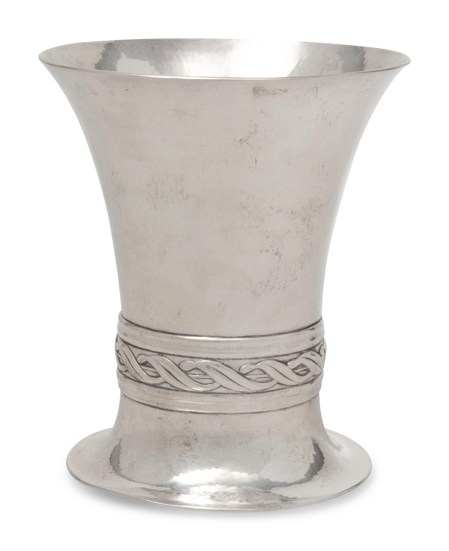 A Dutch Silver Vase