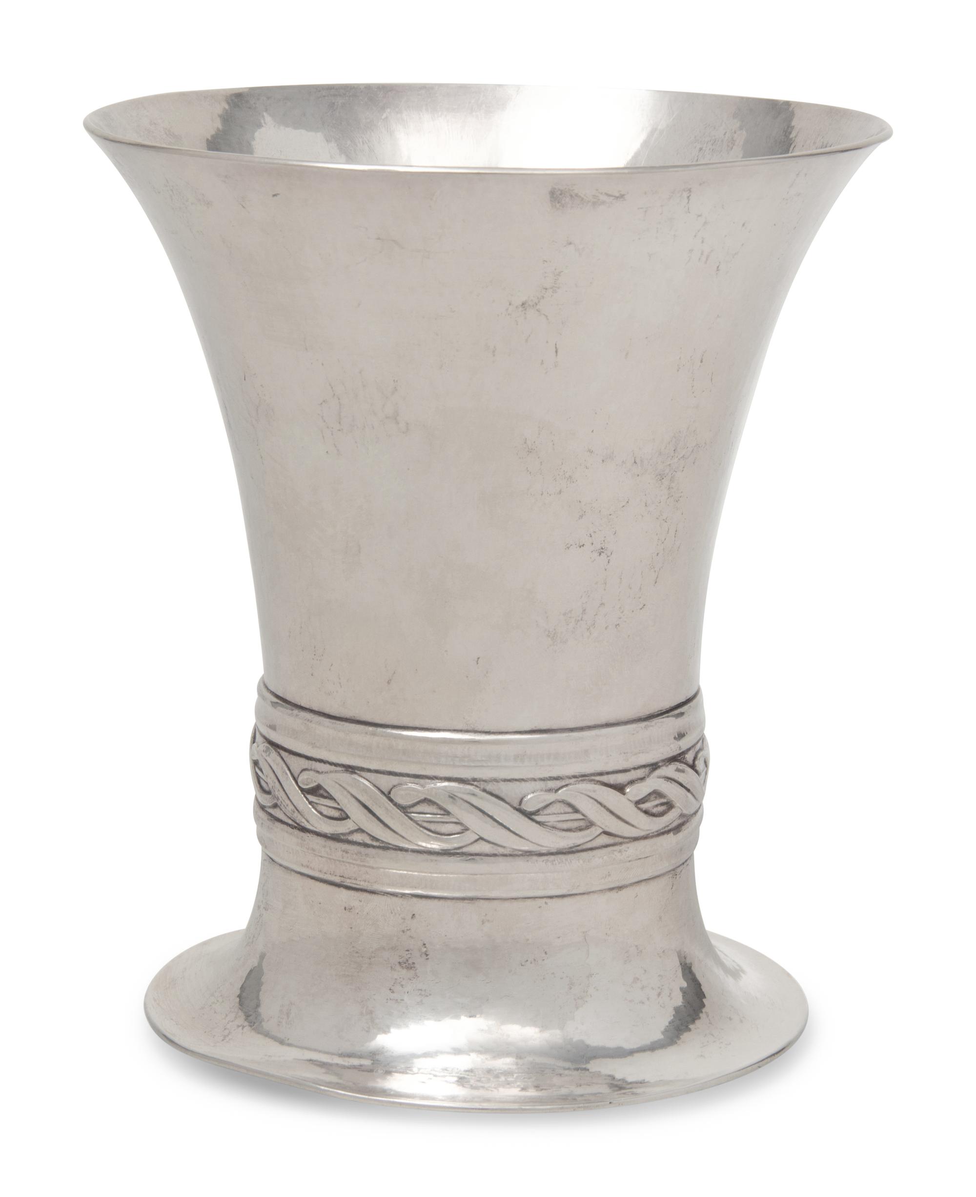 A Dutch Silver Vase