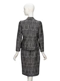 Valentino, Bouclé Tweed Skirt Suit