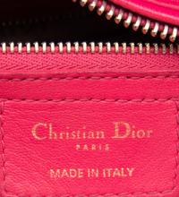 CHRISTIAN DIOR, LARGE PINK LADY DIOR BAG
