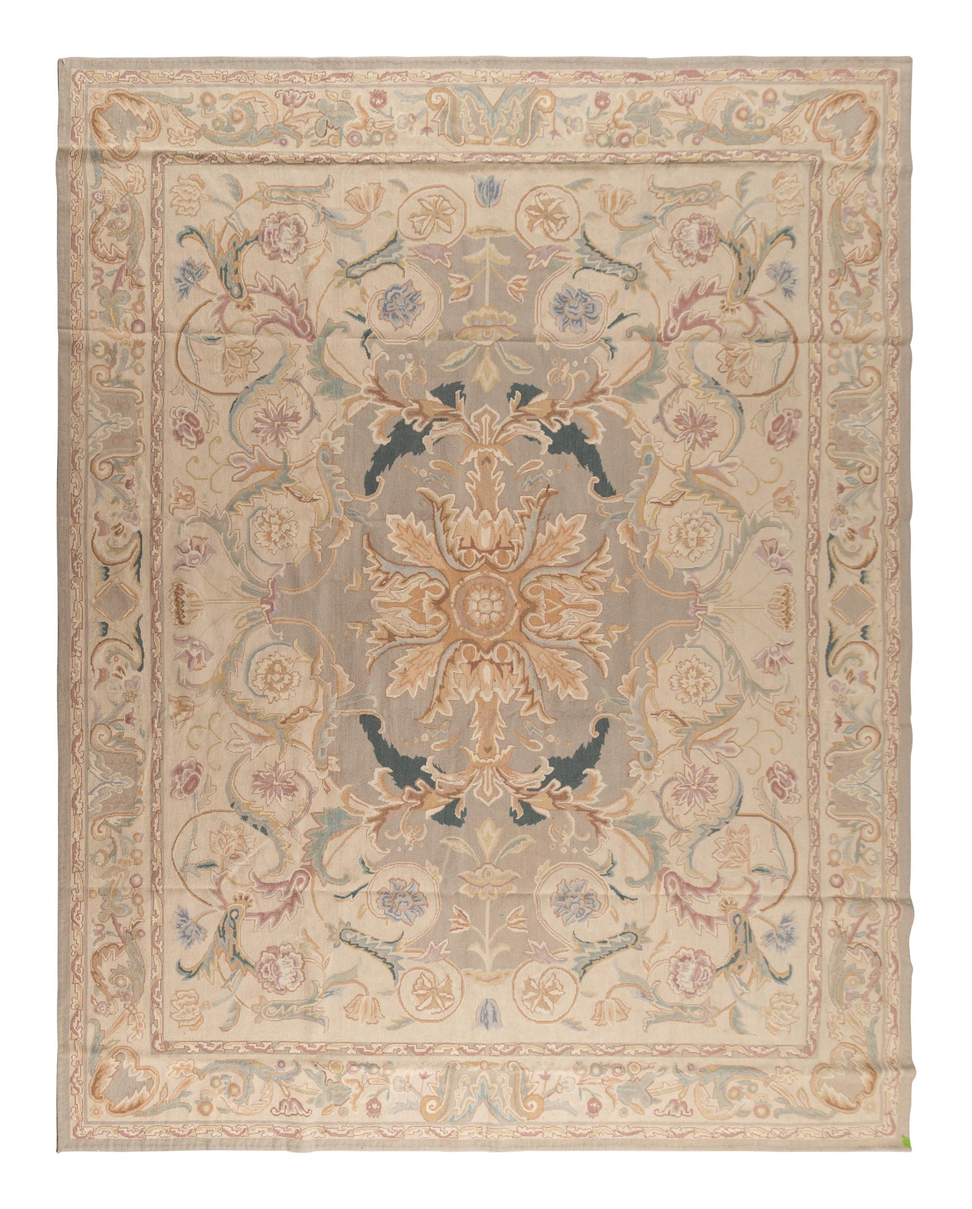 An Aubusson Style Carpet