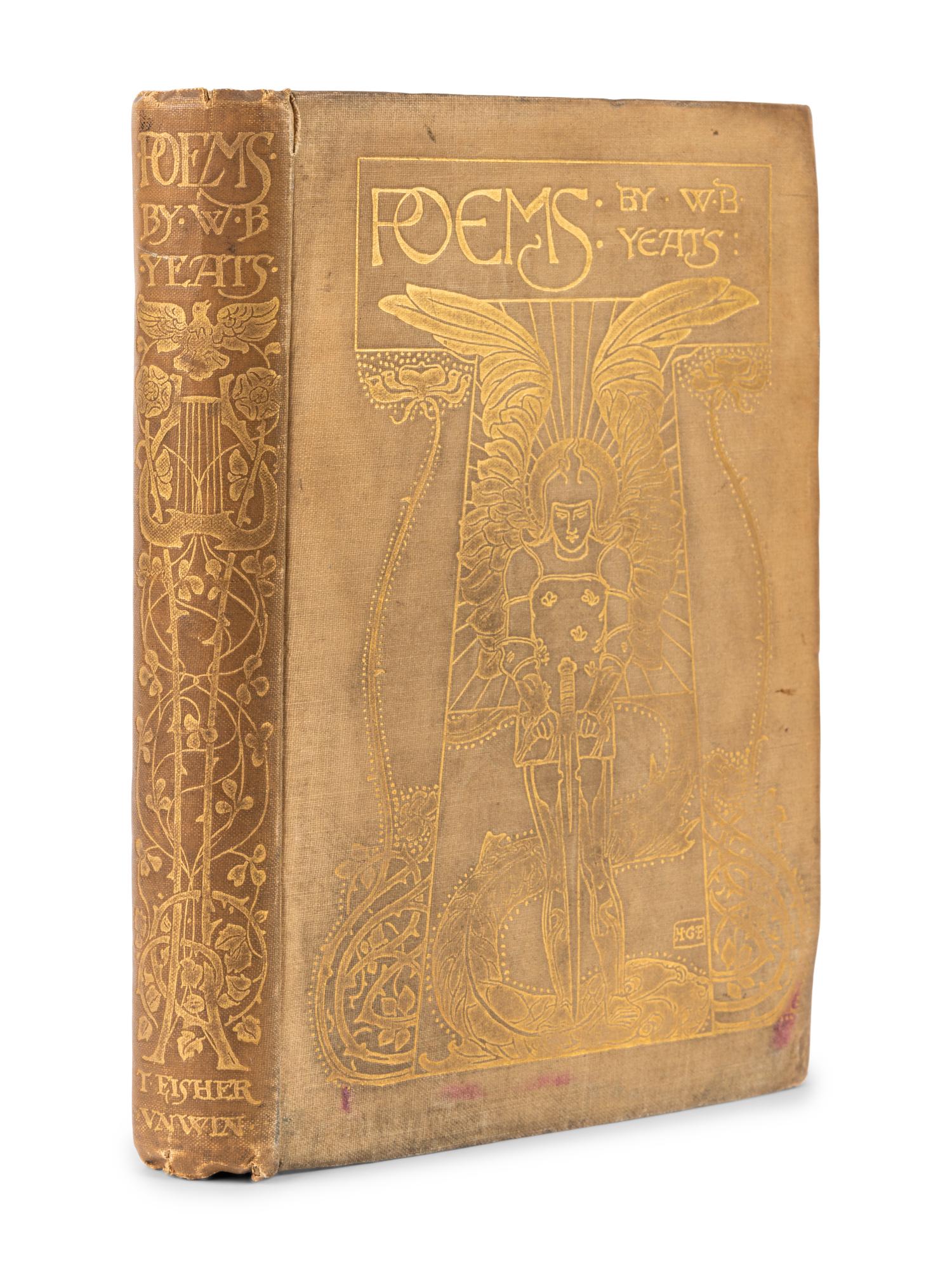 YEATS, William Butler (1865-1939). Poems. London: T. Fisher Unwin, 1895.