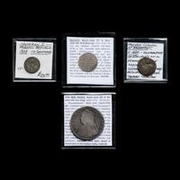 [FRANCE] A Group of Four Ancien Régime, Colonial and Empire Coins