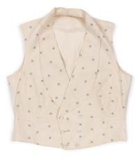 Three Men's 19th Century Waistcoats/Vests, 1840-60