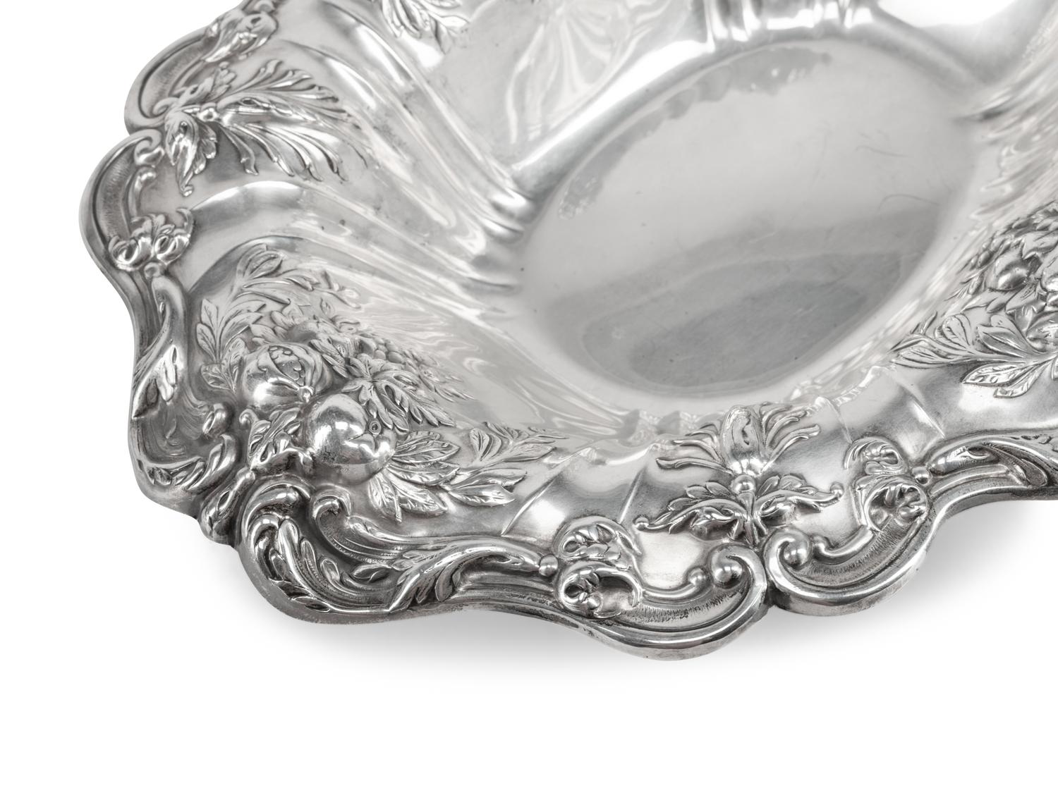 An American Silver Serving Bowl