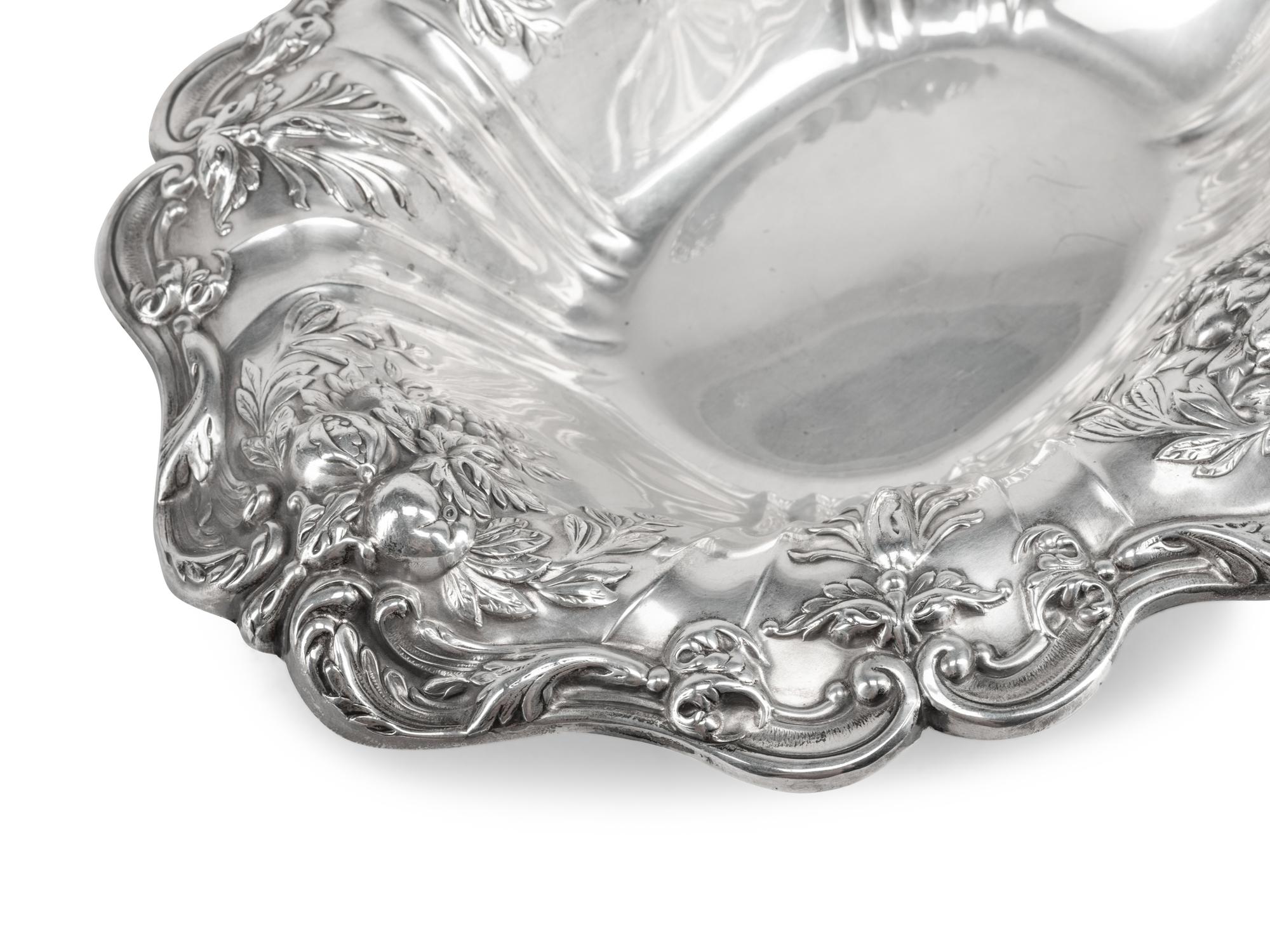 An American Silver Serving Bowl