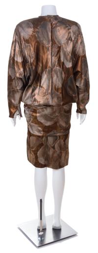 Ruben Panis Evening Dress, 1980s No size label