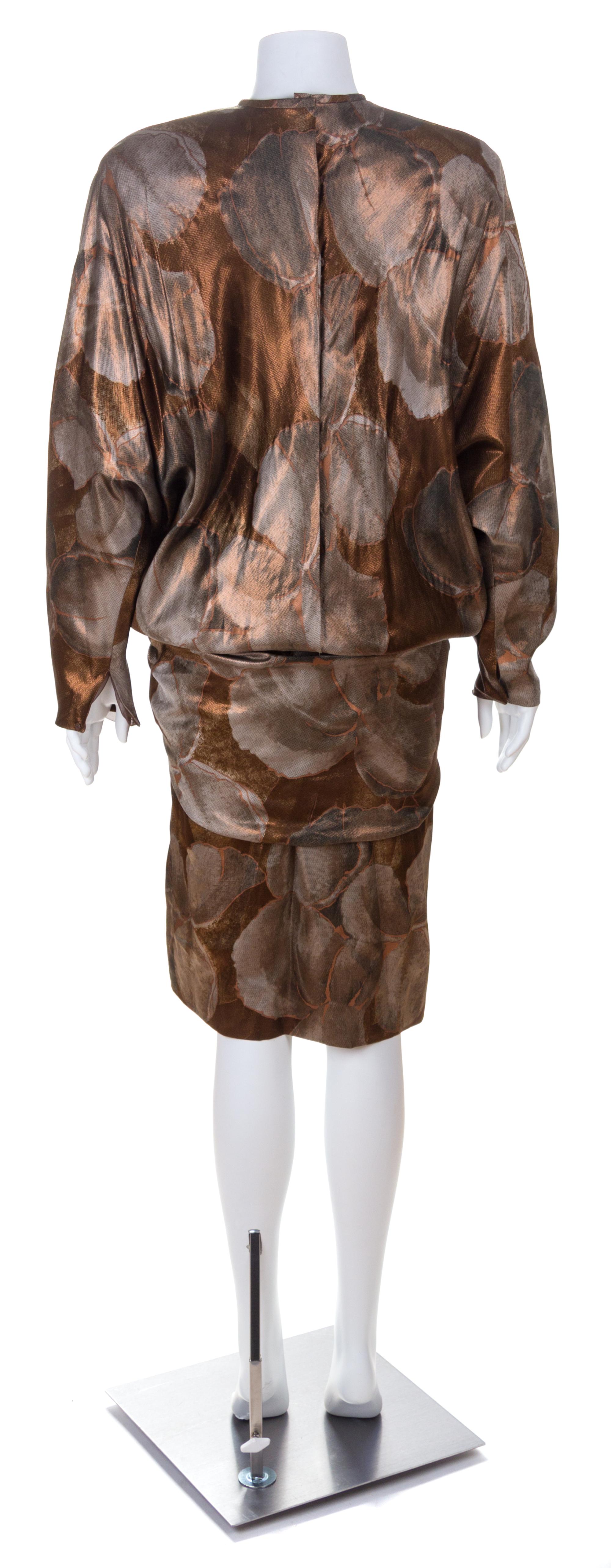 Ruben Panis Evening Dress, 1980s No size label