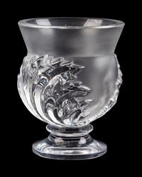 A Lalique Frosted Glass Vase