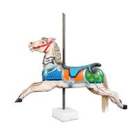A Polychrome Carved Wood Carousel Horse