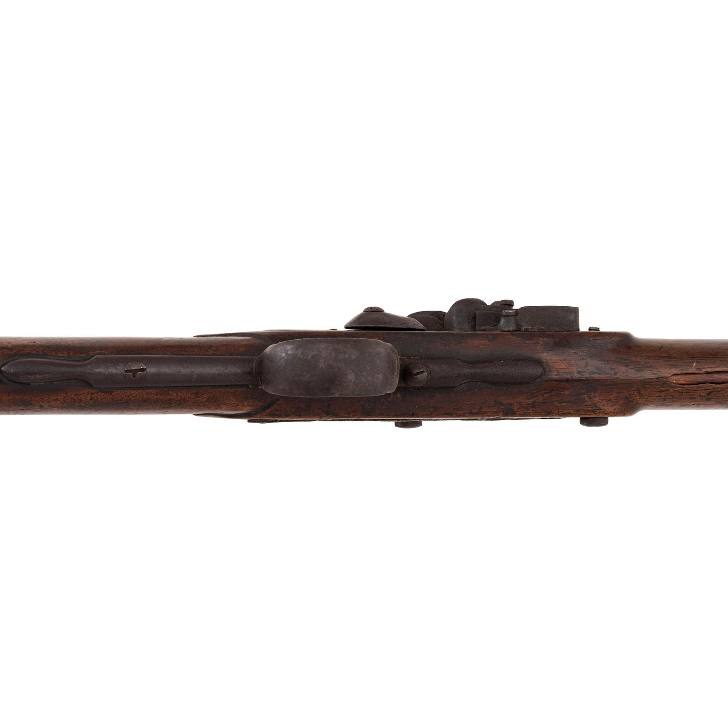 Period Shortened Flintlock Northwest Trade Gun by Leman
