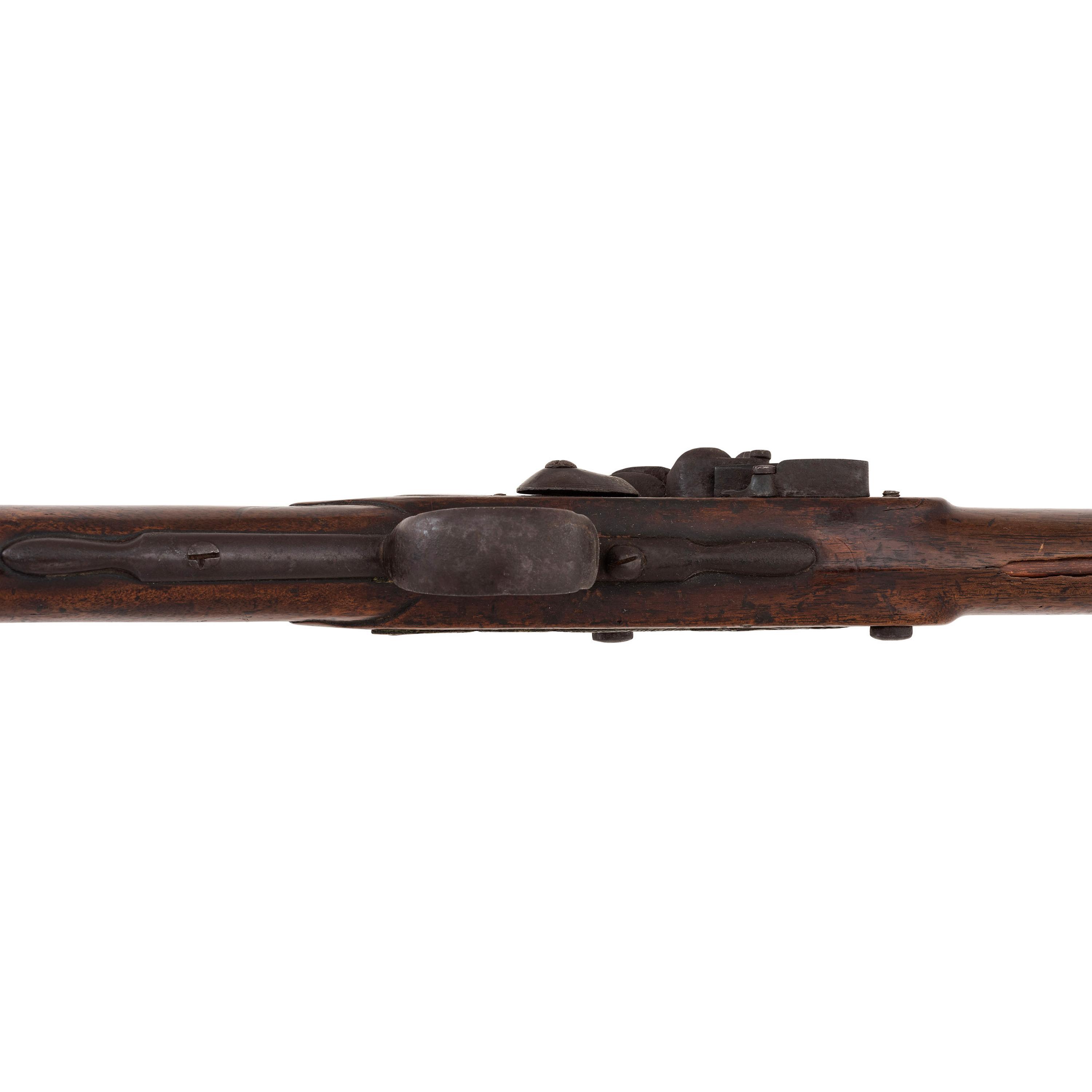 Period Shortened Flintlock Northwest Trade Gun by Leman