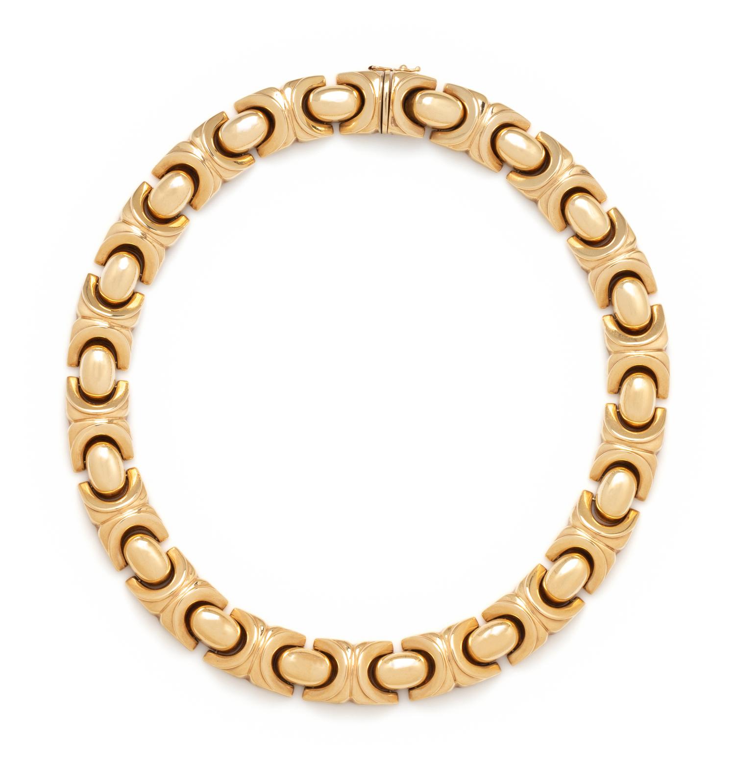YELLOW GOLD NECKLACE