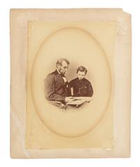 LINCOLN, Abraham (1809-1865). Autograph note, signed ("A. Lincoln"), as President, Washington, D.C., 7 April 1864.