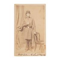 Imported US Model 1850 Foot Officers Sword Presented to Capt. E.R. Lee 11th CT from the Sharps Rifle Factory - KIA at New Bern with CDV