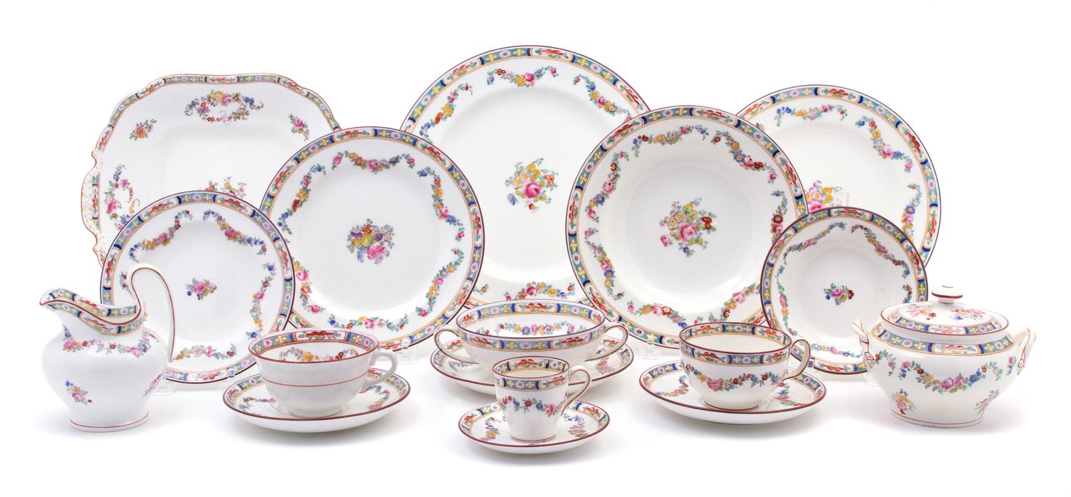 Extensive Mintons Porcelain Dinner Service