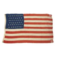 Group of four 45-Star American Flags commemorating Utah statehood 1896-1908