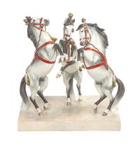 A Royal Worcester Porcelain Figural Group, Doris Lindner Height 11 inches. — 20TH CENTURY