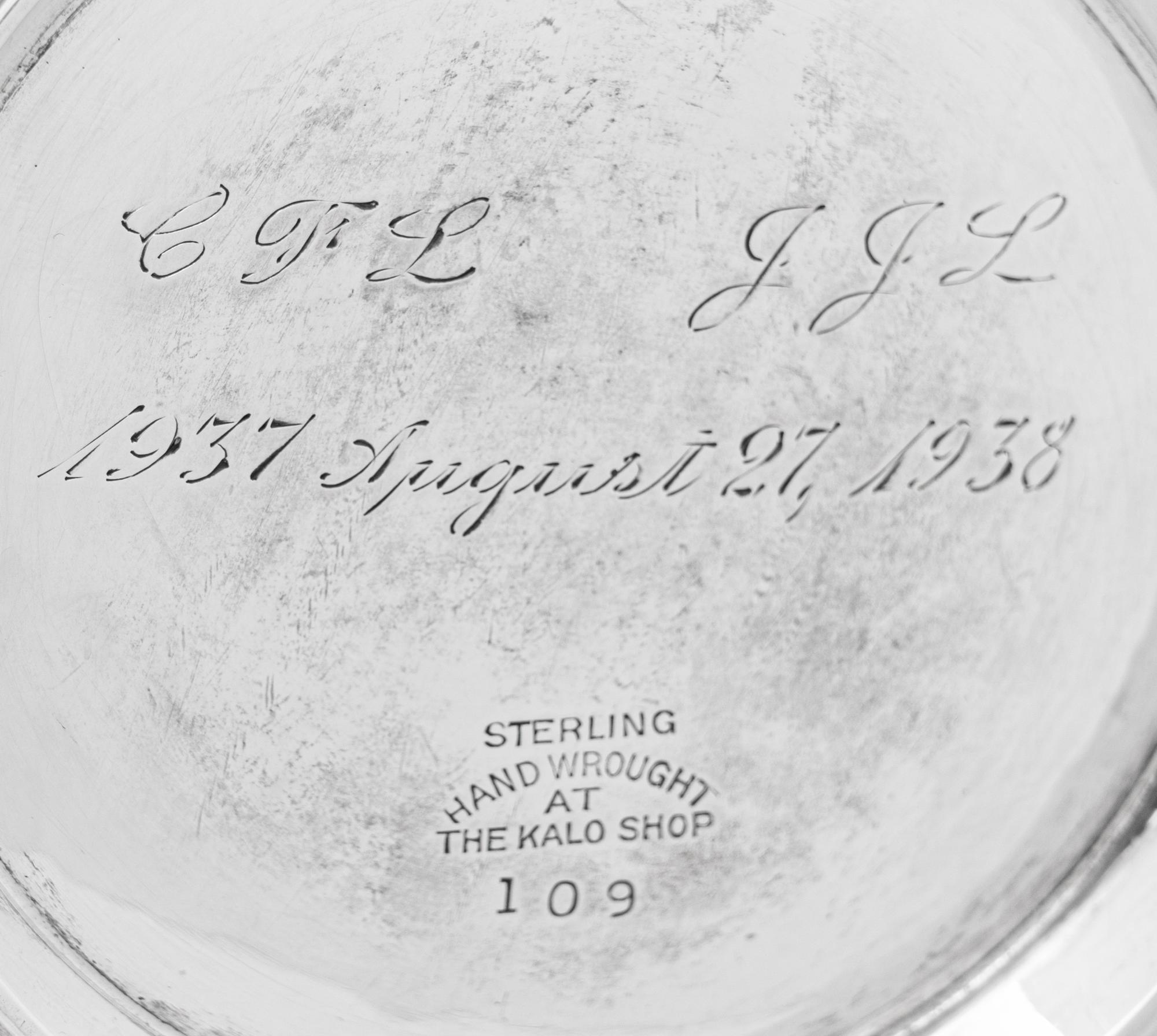 An American Arts and Crafts Silver Dish