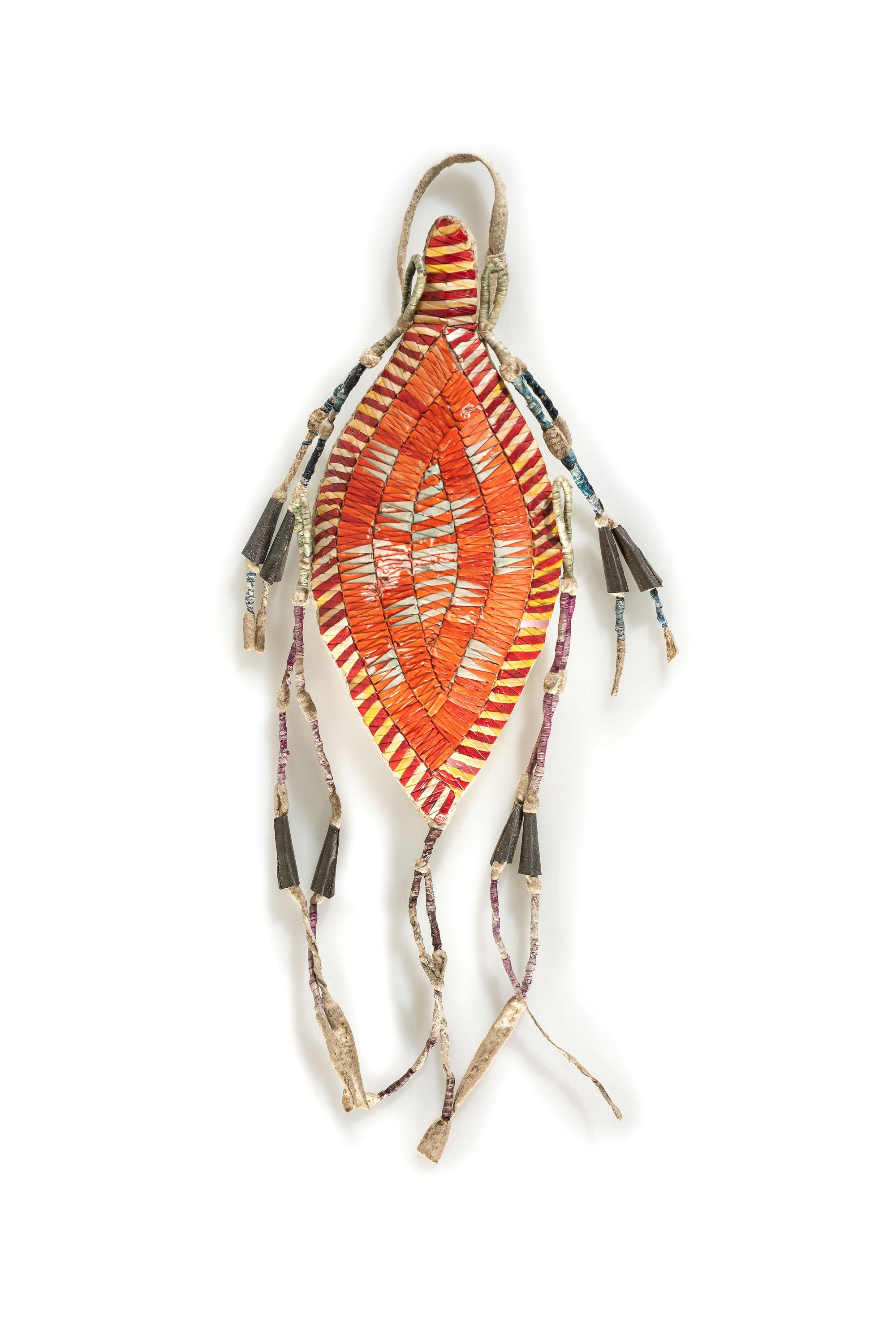 Sioux Quilled Umbilical Cord Fetish