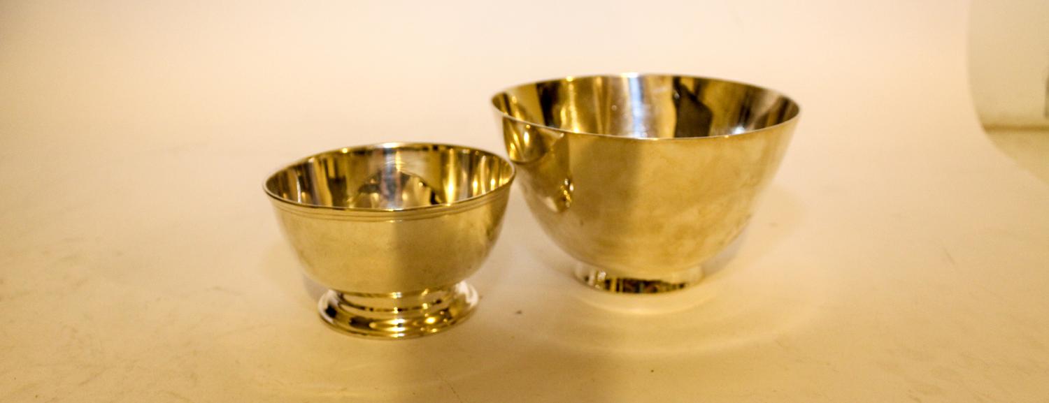 An American Silver Bowl Diameter of larger 5 7/8 inches. — TIFFANY AND CO., 20TH CENTURY