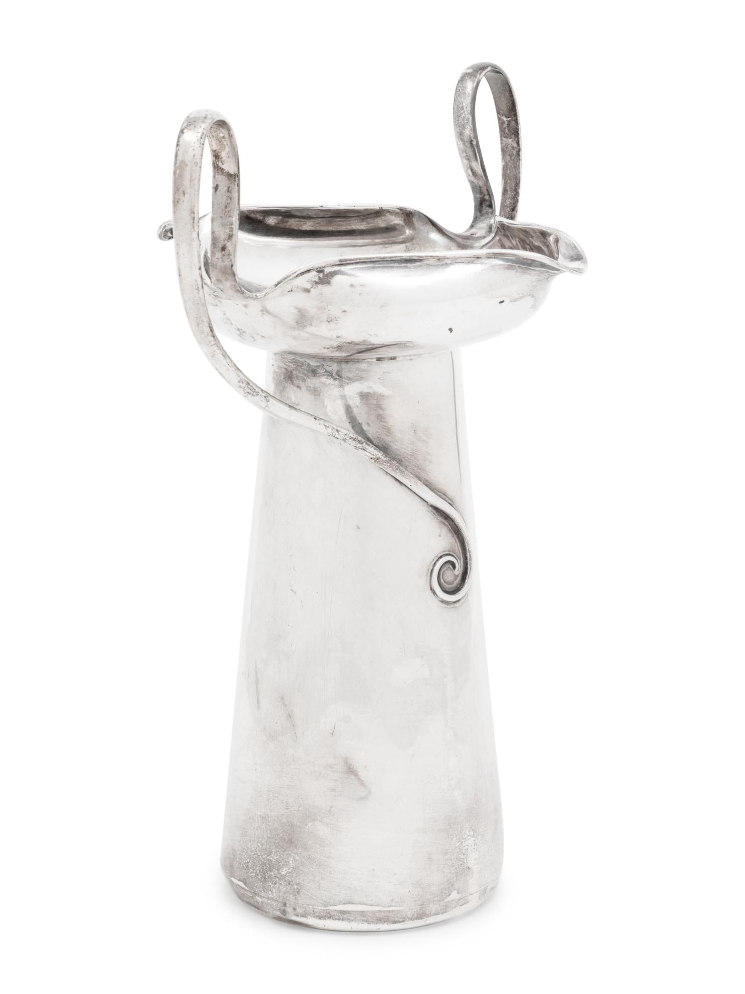 An English Silver Vase