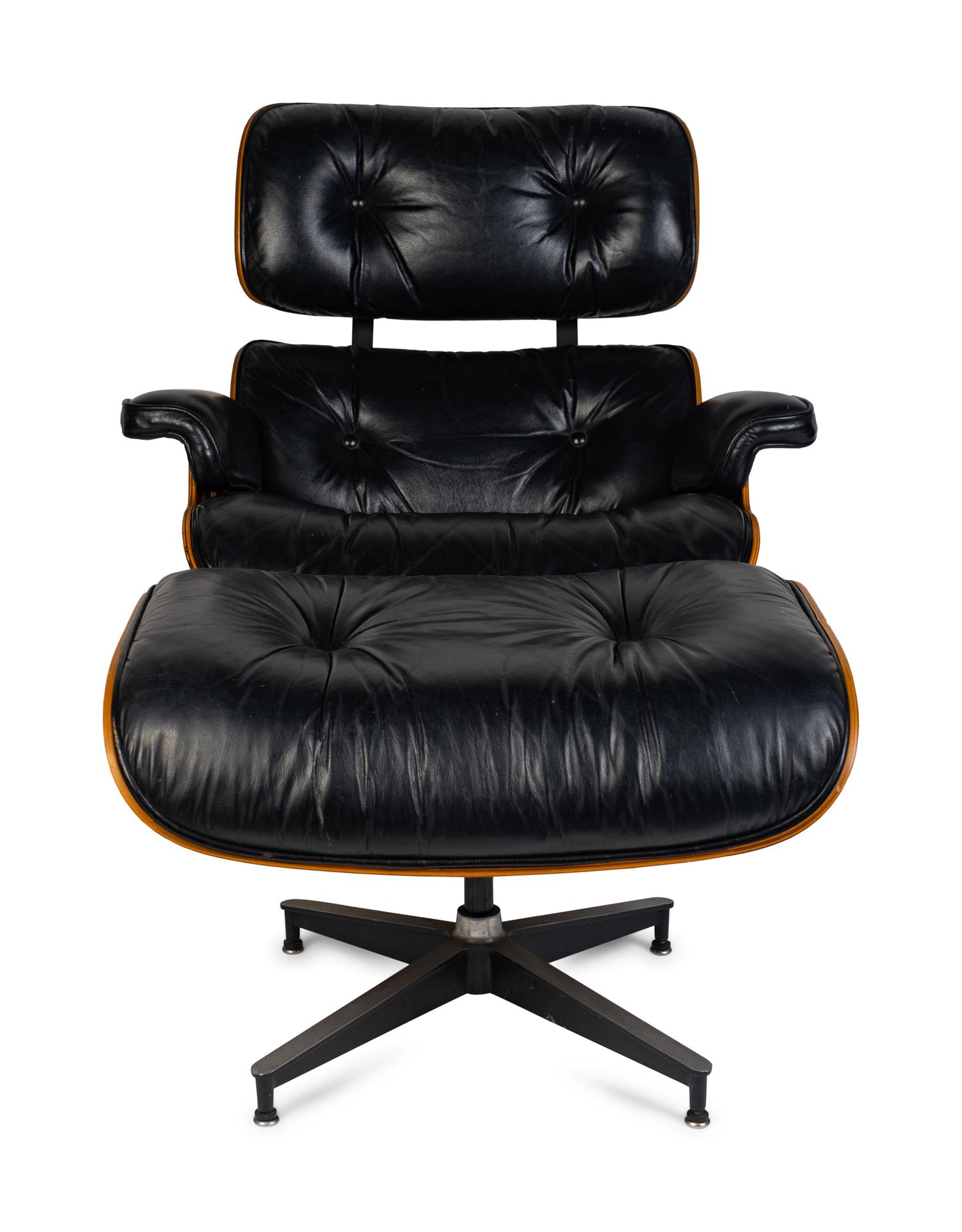 Lounge Chair and Ottoman, model 670 and model 671 Herman Miller, USA