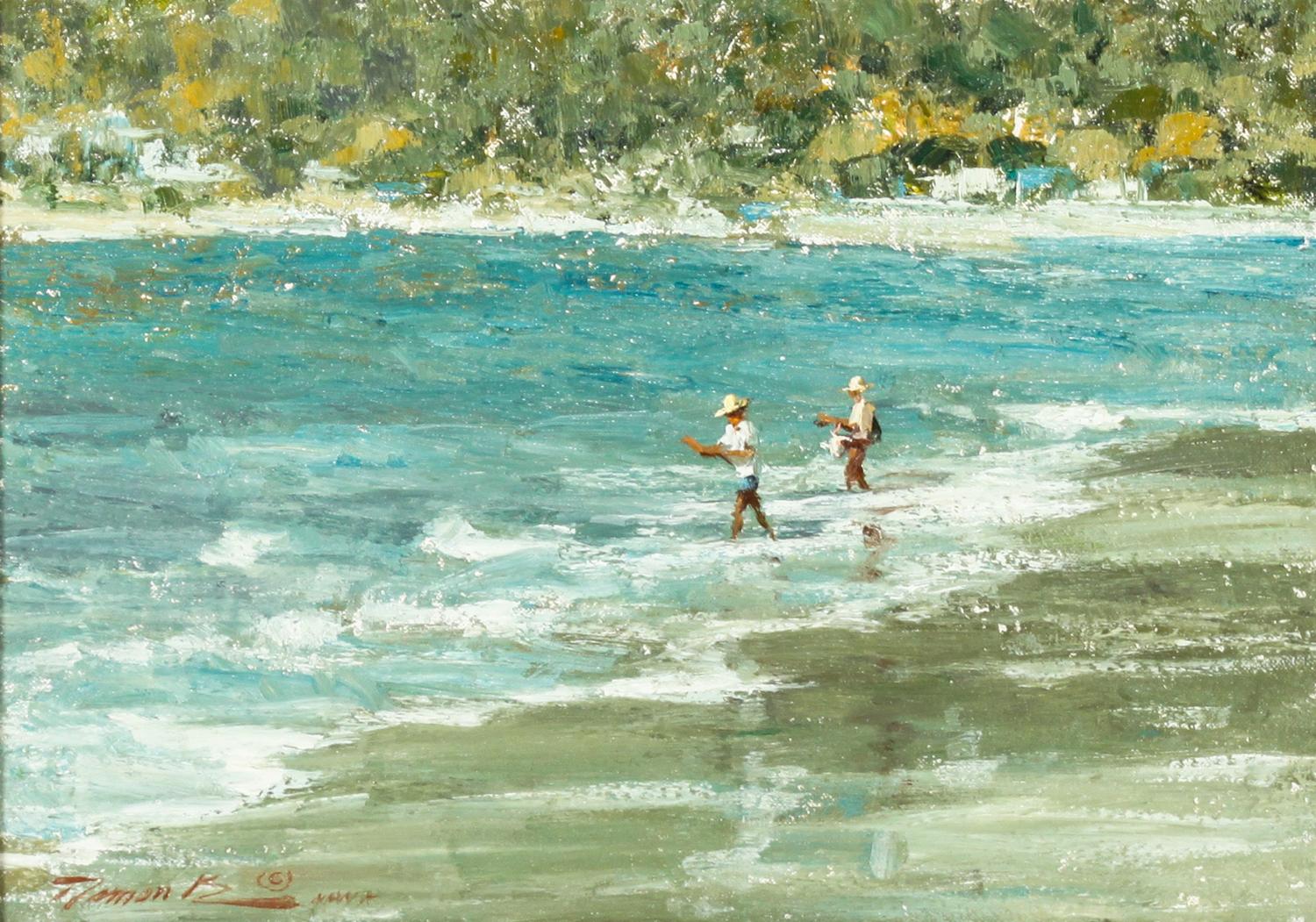 Ramon Kelley, (American, b. 1939), Sunday Catch