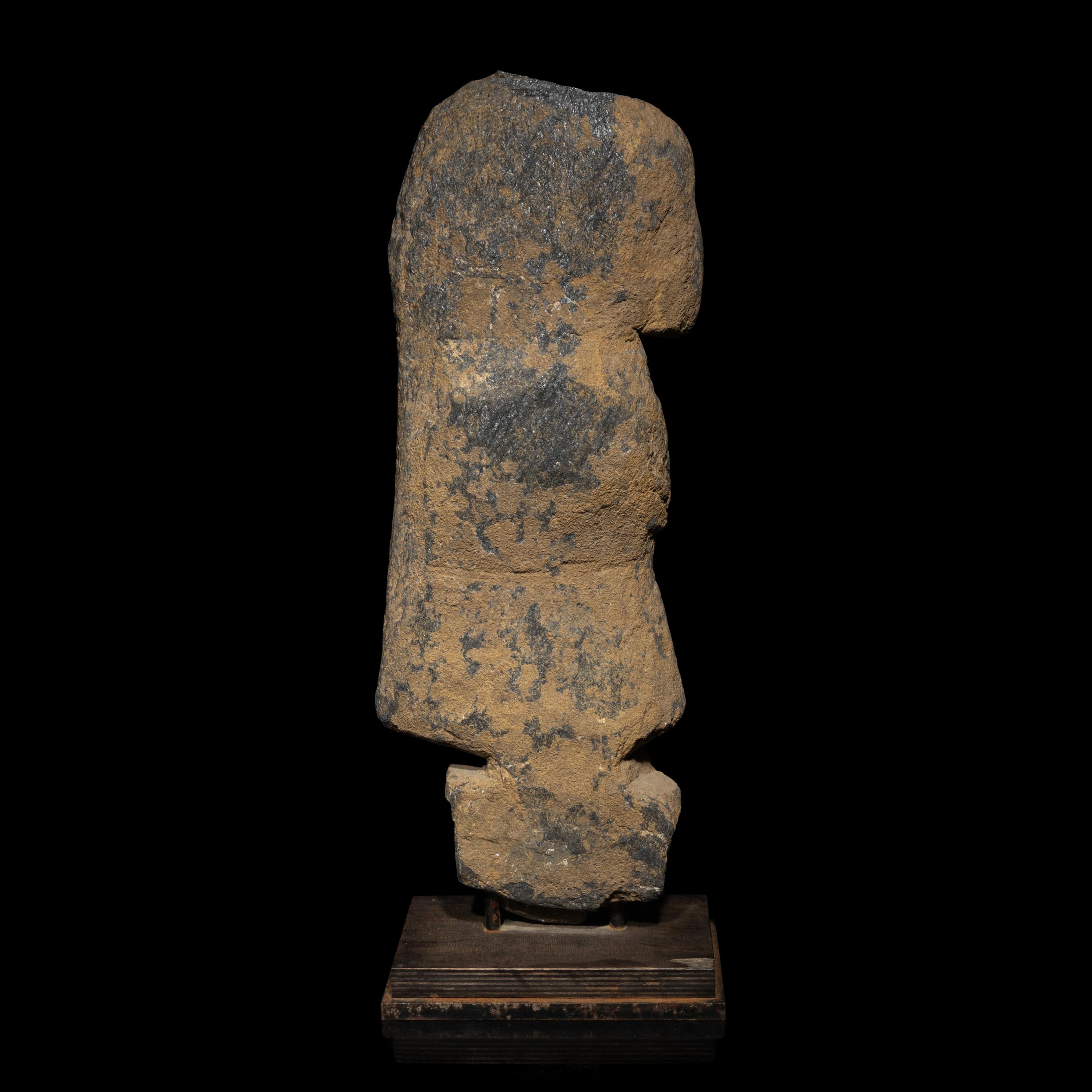 A Gandharan Grey Schist Torso of a Standing Bodhisattva, 3rd-5th Century