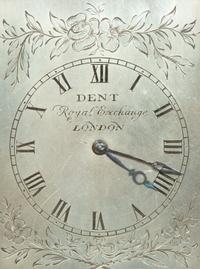 An English Mahogany Table Clock