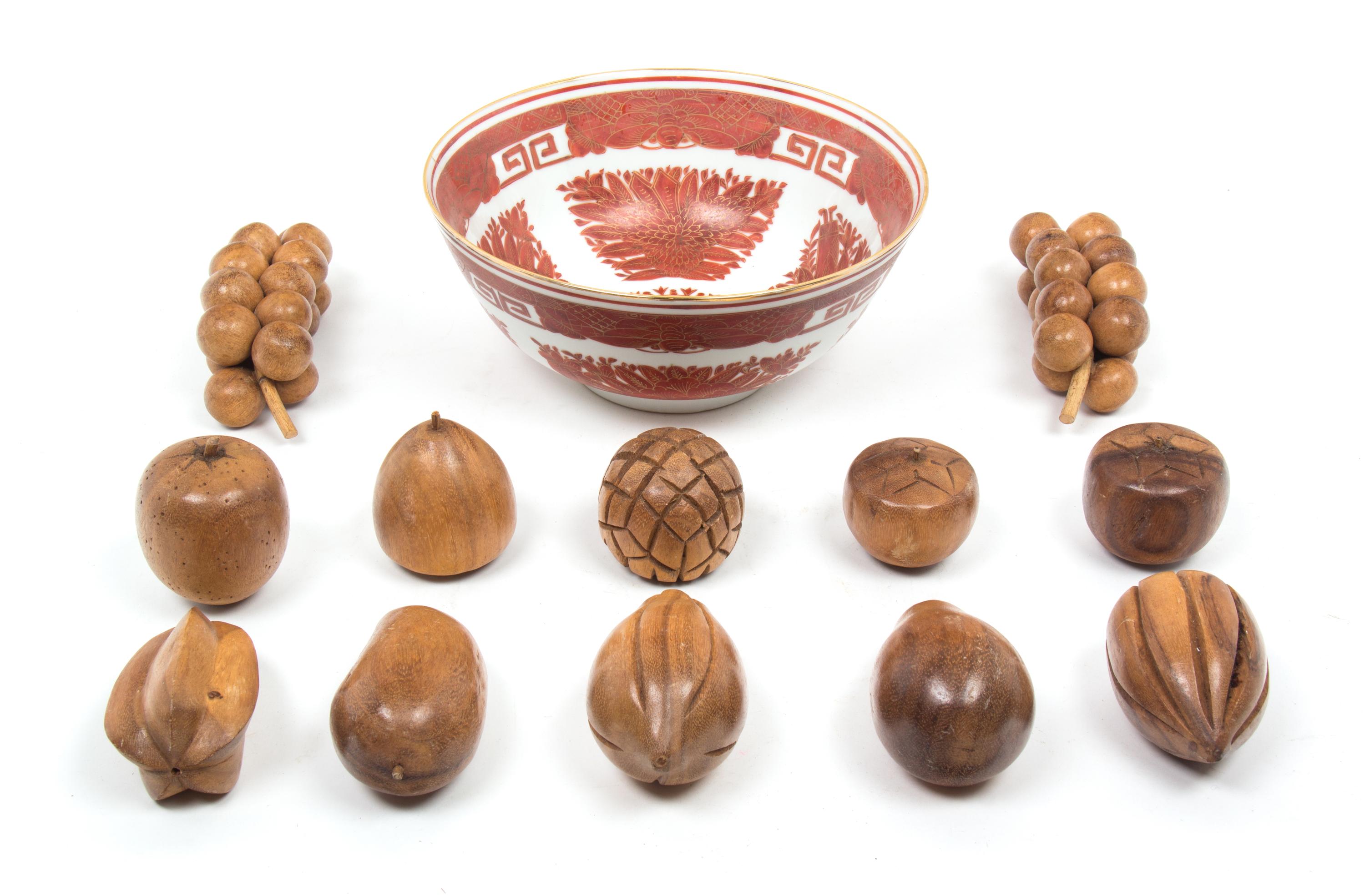 A Chinese Fitzhugh Sytle Porcelain Bowl Diameter of bowl 10 1/4 inches. — 20TH CENTURY