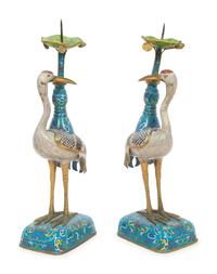 Three Chinese Cloisonné Articles