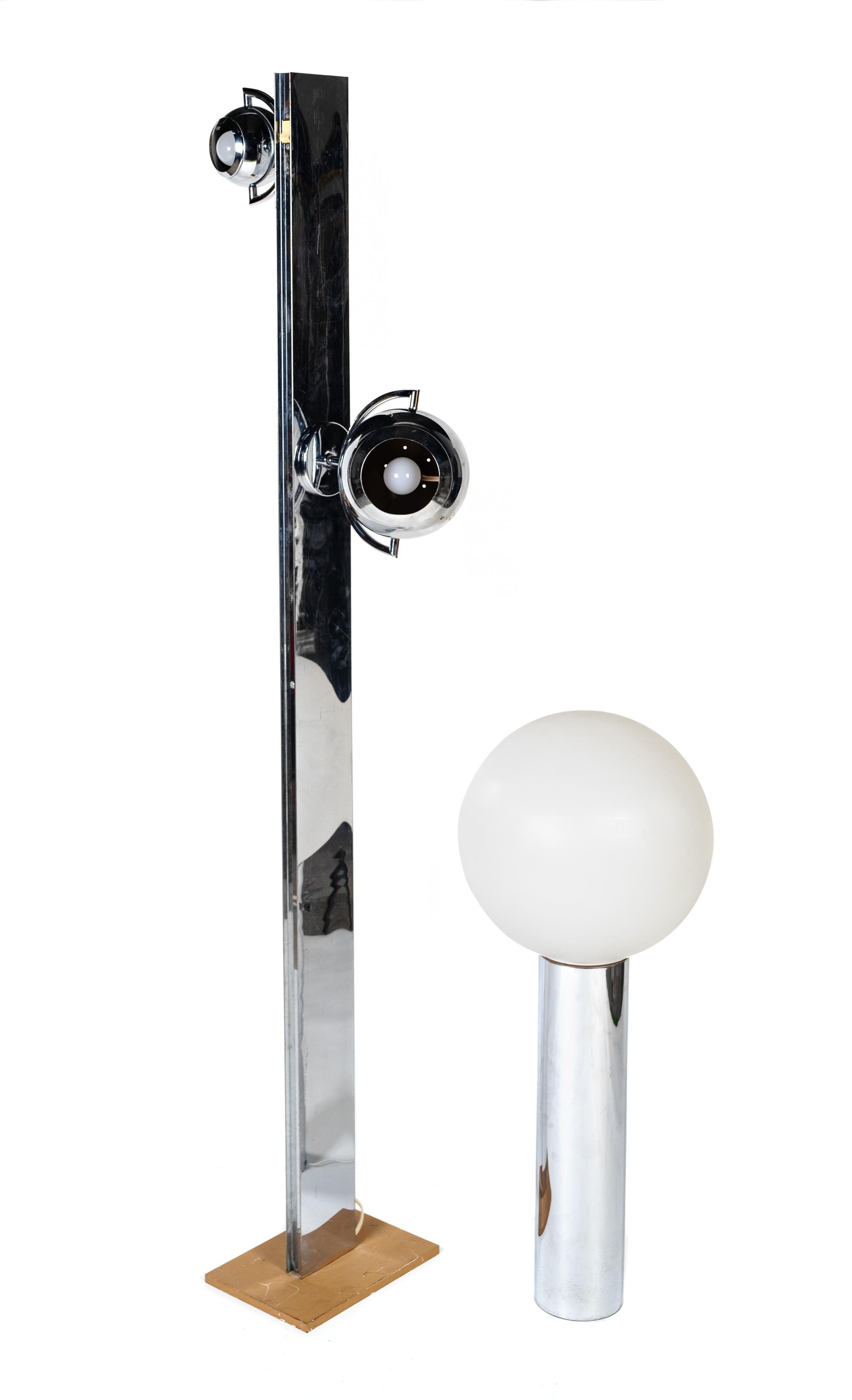 Two Floor Lamps