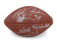 A Group of Chicago Bears Hall of Fame Signed Autograph Footballs Including Walter Payton (BAS Beckett Authentication Services Certified),