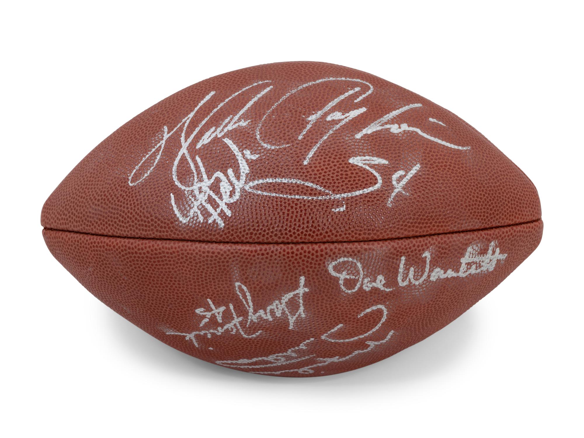 A Group of Chicago Bears Hall of Fame Signed Autograph Footballs Including Walter Payton (BAS Beckett Authentication Services Certified),