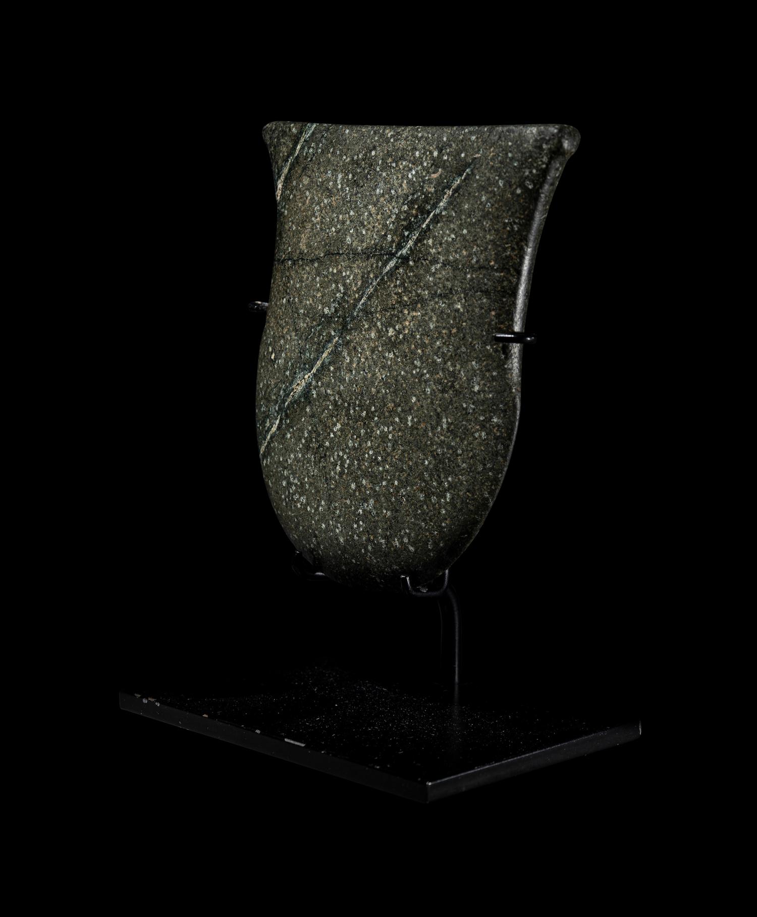 A Valdivian Green Stone Votive Axe